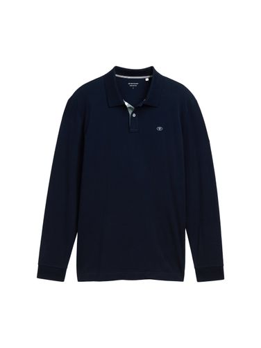 TOM TAILOR Langärmliges Piqué Poloshirt M