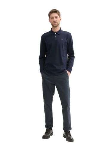 TOM TAILOR Langärmliges Piqué Poloshirt