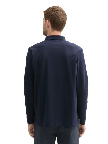TOM TAILOR Langärmliges Piqué Poloshirt