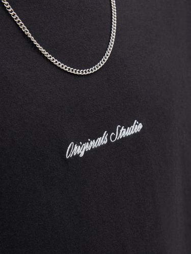 JACK & JONES JORNORREBRO EMB TEE SS CREW NECK PLS