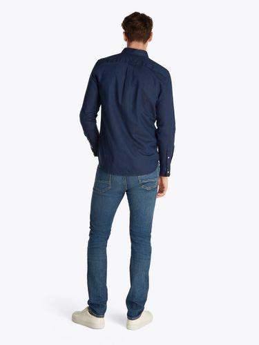 TOMMY HILFIGER LINEN BLEND SOLID RF SHIRT