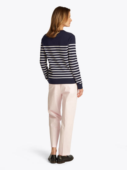 TOMMY HILFIGER Feinstrick-Pullover mit V-Ausschnitt