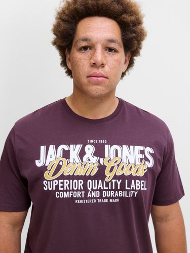 JACK & JONES JJELOGO TEE SS ONECK 2 COL AW25 NOOS PLS
