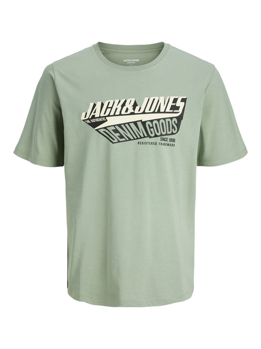 JACK & JONES JJELOGO TEE SS ONECK 2 COL AW25 NOOS PLS EU3XL US1XL
