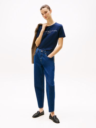 TOMMY HILFIGER REG CORP LOGO C-NK SS