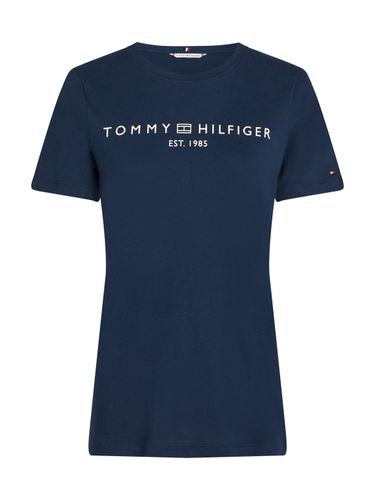 TOMMY HILFIGER REG CORP LOGO C-NK SS