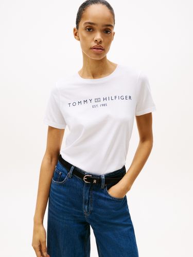 TOMMY HILFIGER REG CORP LOGO C-NK SS