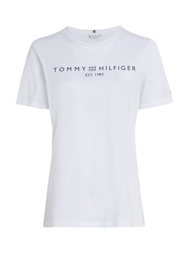TOMMY HILFIGER REG CORP LOGO C-NK SS