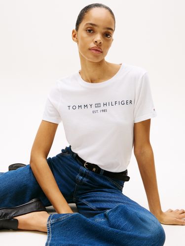 TOMMY HILFIGER REG CORP LOGO C-NK SS