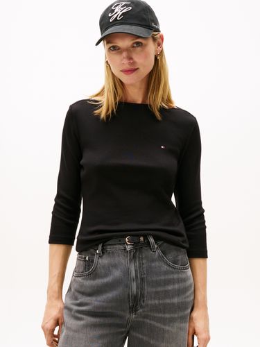 TOMMY HILFIGER SLIM CODY BOAT-NK 3/4SLV