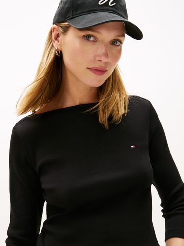 TOMMY HILFIGER SLIM CODY BOAT-NK 3/4SLV