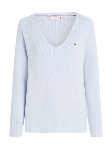 TOMMY HILFIGER CO CARDI FINE GG LS V-NK SWT