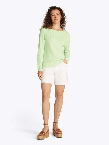 TOMMY HILFIGER CO CARDI FINE GG LS V-NK SWT