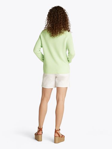 TOMMY HILFIGER CO CARDI FINE GG LS V-NK SWT