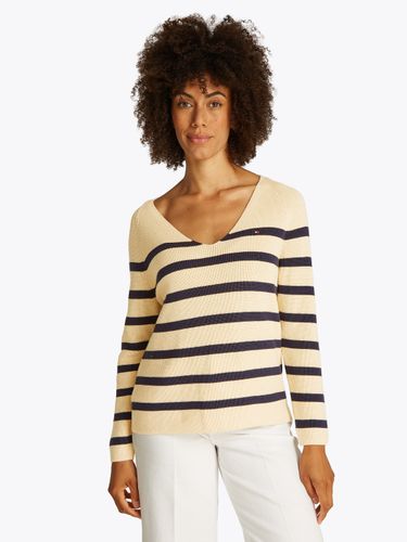 TOMMY HILFIGER CO CARDI FINE GG LS V-NK SWT XL