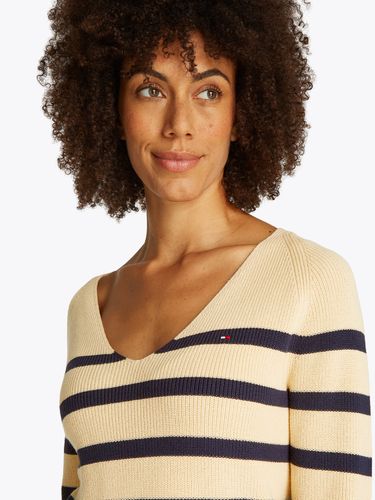 TOMMY HILFIGER CO CARDI FINE GG LS V-NK SWT