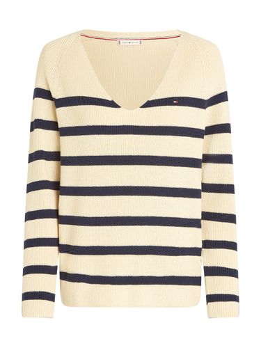 TOMMY HILFIGER CO CARDI FINE GG LS V-NK SWT