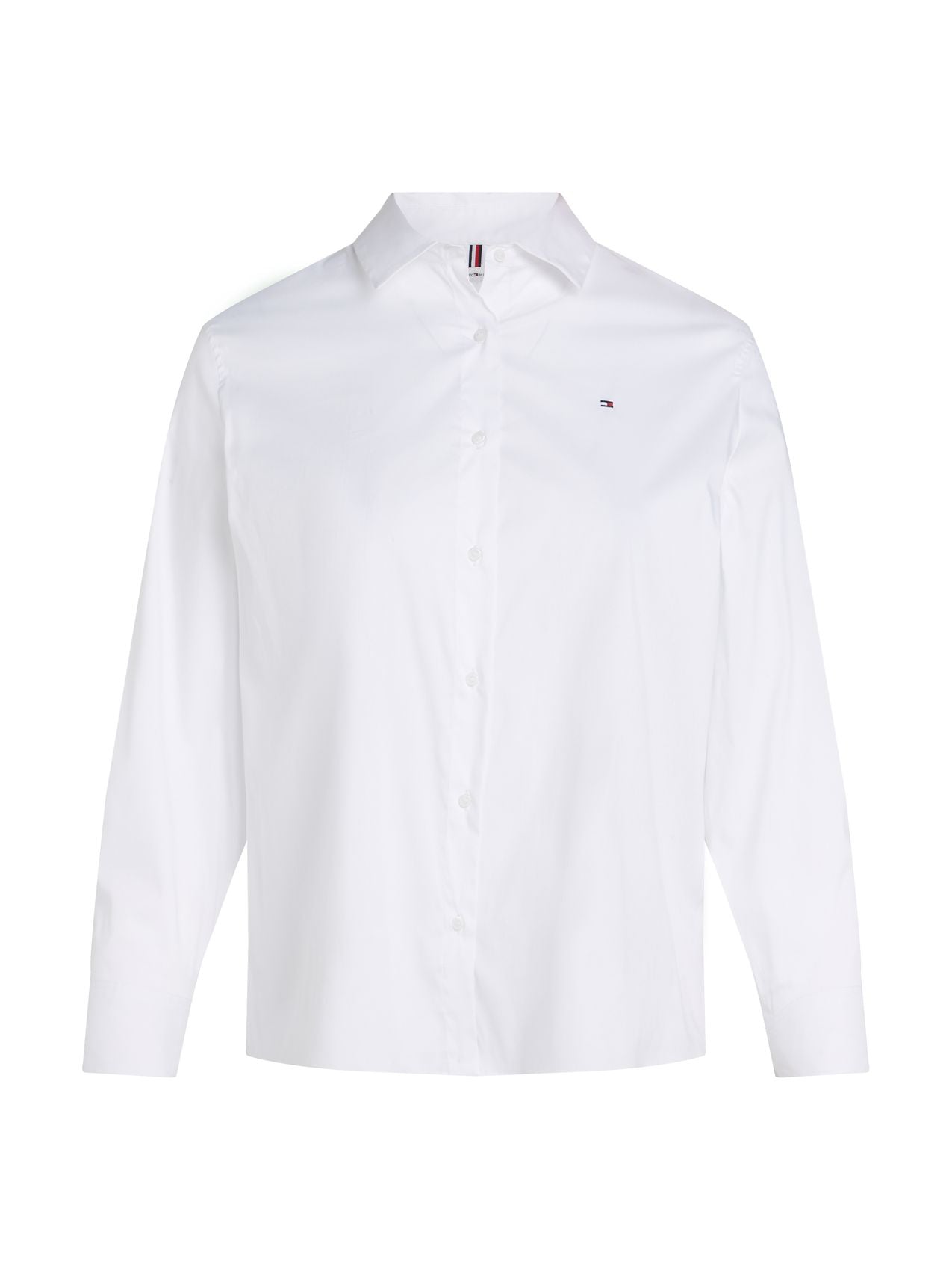TOMMY HILFIGER Curve Regular Fit Flag Poplin Shirt