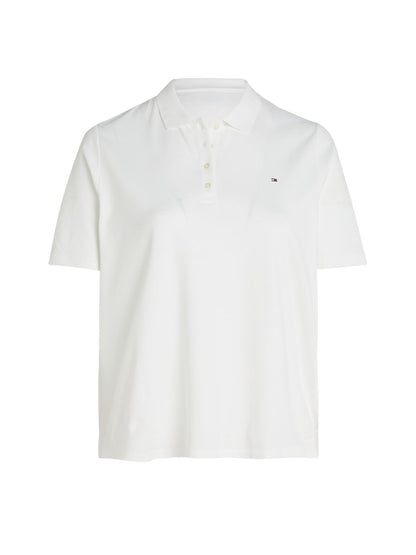 TOMMY HILFIGER Curve 1985 Regular Fit Pique Polo Shirt