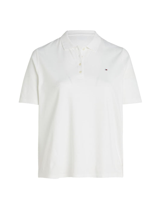 TOMMY HILFIGER Curve 1985 Regular Fit Pique Polo Shirt