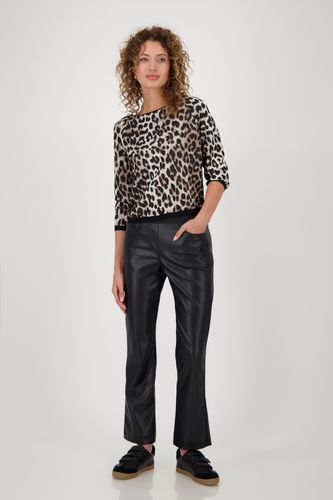 MONARI T-Shirt, schwarz gemustert