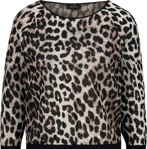 MONARI T-Shirt, schwarz gemustert