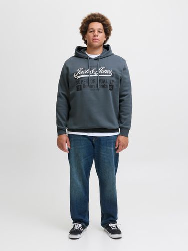 JACK & JONES JJELOGO SWEAT HOOD 2 COL 25/26 NOOS PLS
