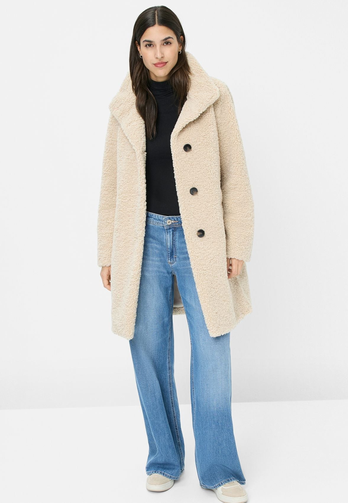 Fake Fur Kurzmantel