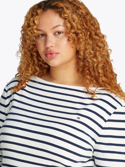 TOMMY HILFIGER CRV SLIM CODY BOAT-NK 3/4SLV