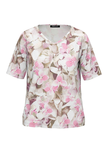 FRANK WALDER Shirt NOS mit floralem Charme 46
