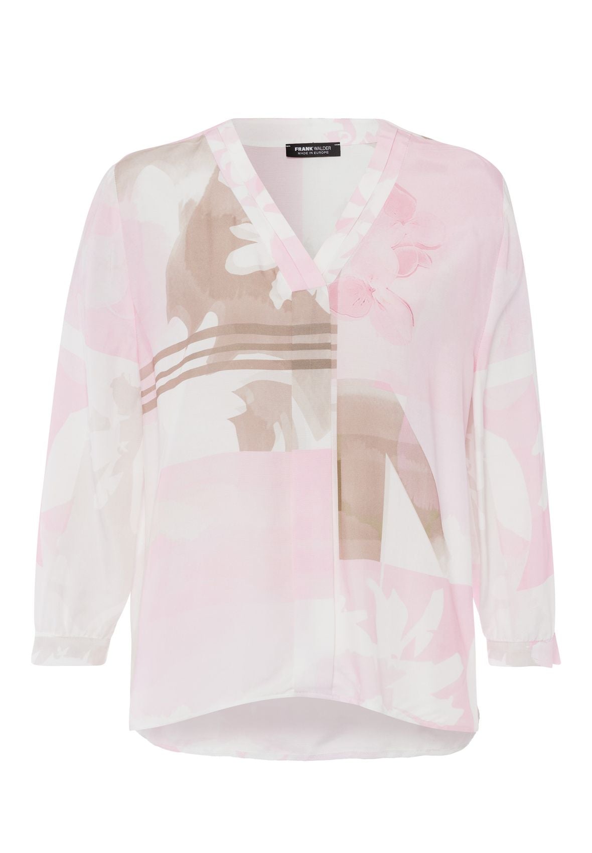 FRANK WALDER Bluse ENGLISH GARDEN mit Faltenakzenten