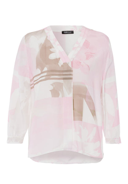 FRANK WALDER Bluse ENGLISH GARDEN mit Faltenakzenten