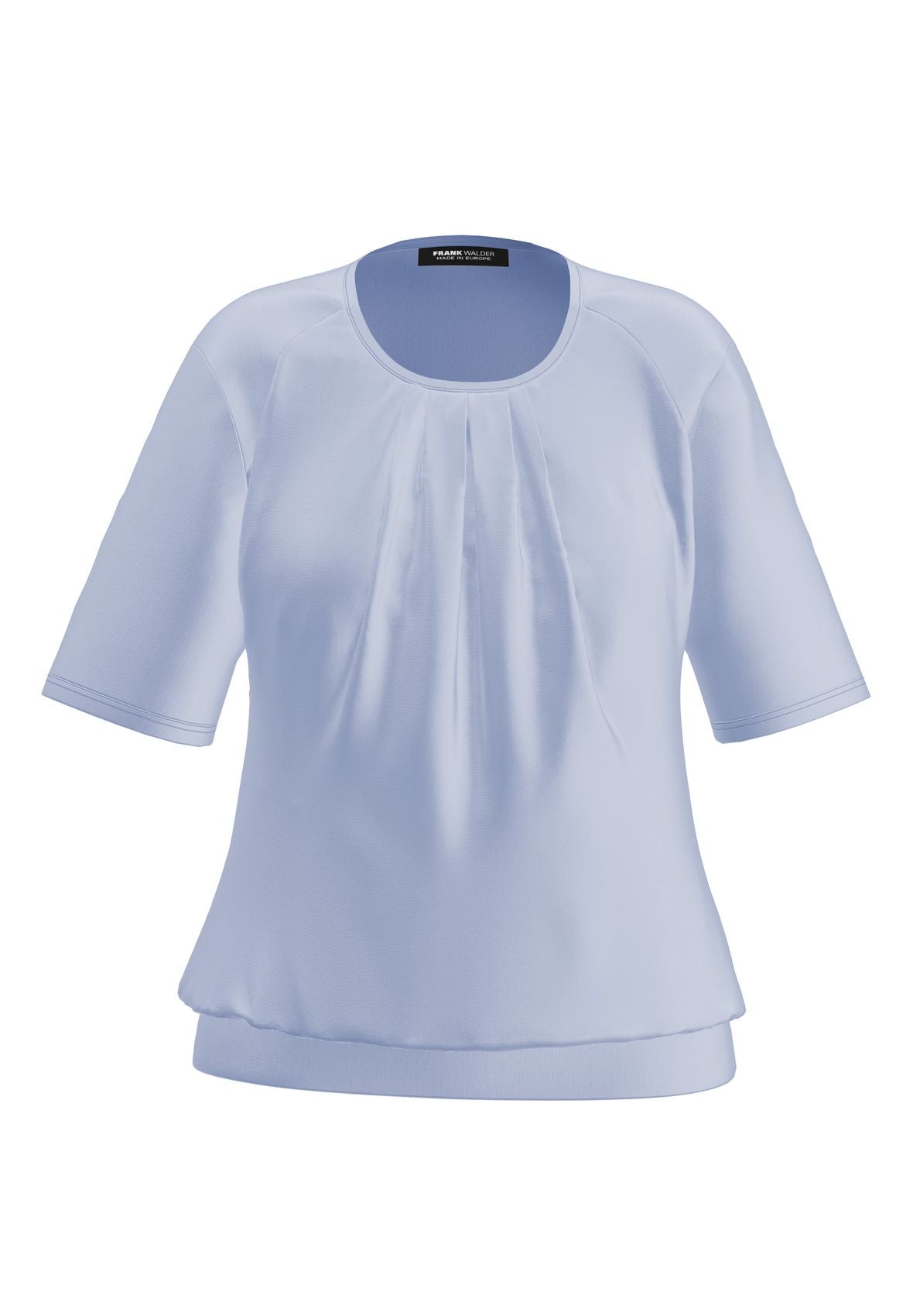 FRANK WALDER Blusenshirt NOS mit modischer Faltenpartie vorne 46