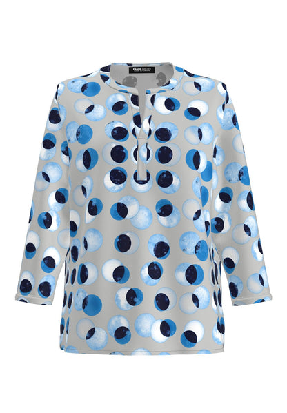 FRANK WALDER Blusenshirt NOS mit Kullerprint 46