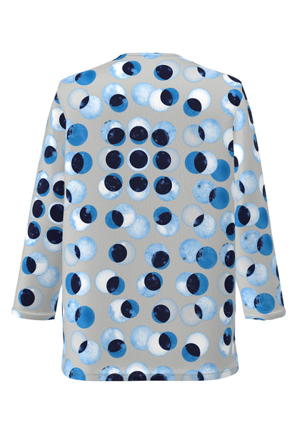FRANK WALDER Blusenshirt NOS mit Kullerprint