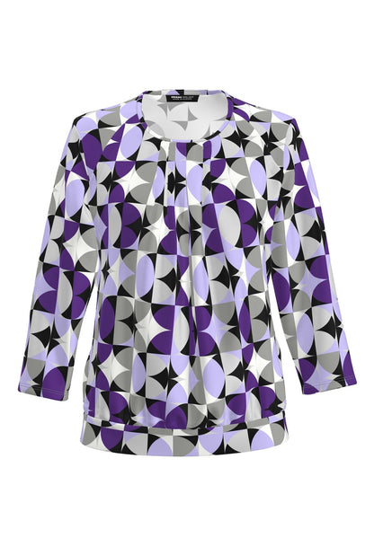 FRANK WALDER Blusenshirt NOS mit detailreichen Gestaltungselementen