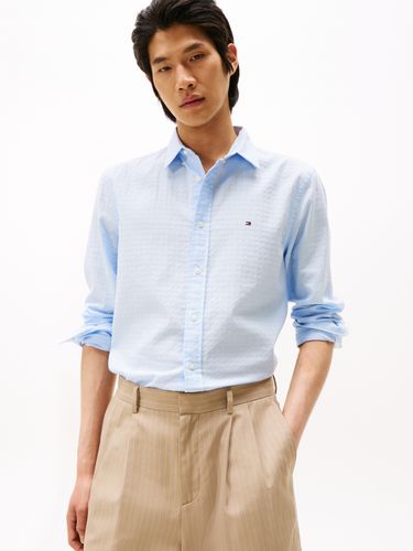 TOMMY HILFIGER DOBBY STRUCTURE RF SHIRT