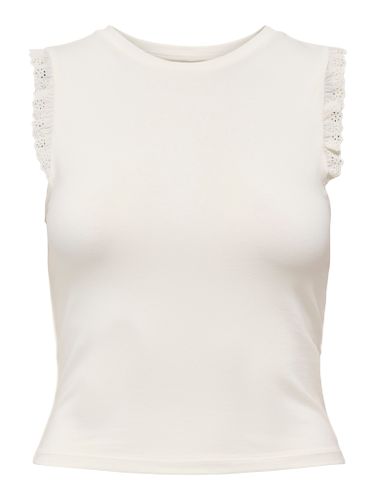 ONLY ONL30 AIAH S/L FRILL TOP CS JRS XL