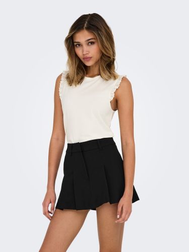 ONLY ONL30 AIAH S/L FRILL TOP CS JRS