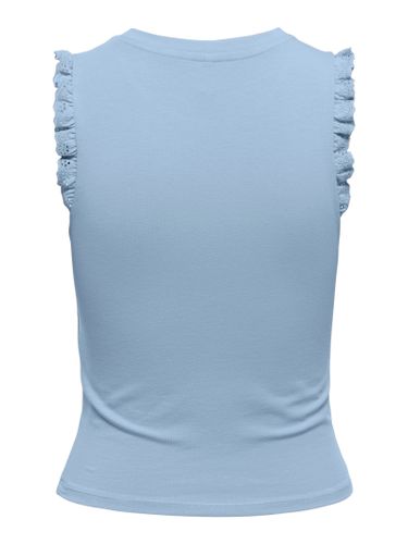 ONLY ONL30 AIAH S/L FRILL TOP CS JRS