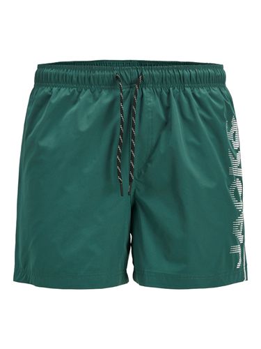 JACK & JONES JPSTMAUI JJSWIM SPLICE LOGO AKM SN Default Title