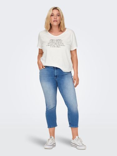 ONLY CARMAKOMA CARWILLY REG WAIST DNM CAPRI NOOS