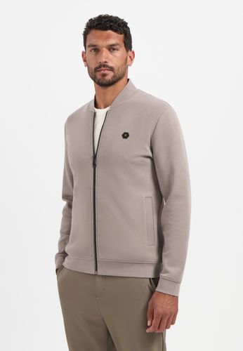 NO EXCESS Sweater Full Zipper Pique Bomber XXXL