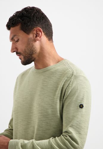 NO EXCESS Pullover Crewneck Garment Dyed + Stone Washed