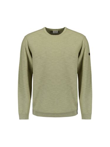 NO EXCESS Pullover Crewneck Garment Dyed + Stone Washed