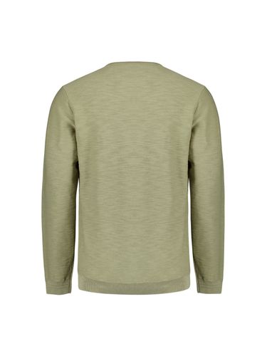 NO EXCESS Pullover Crewneck Garment Dyed + Stone Washed