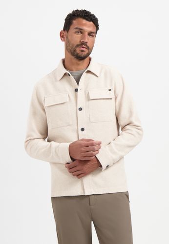 NO EXCESS Overshirt Full Button Stretch L