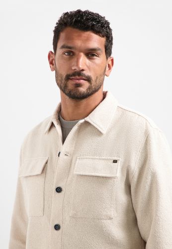 NO EXCESS Overshirt Full Button Stretch