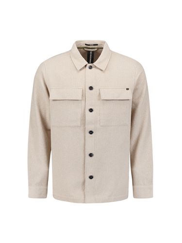 NO EXCESS Overshirt Full Button Stretch