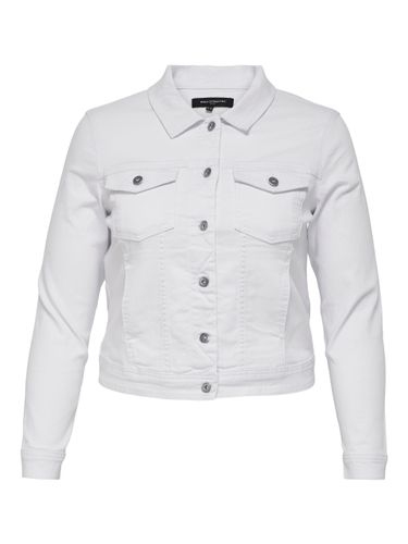 ONLY CARMAKOMA CARWESPA LS JACKET WHITE DNM NOOS